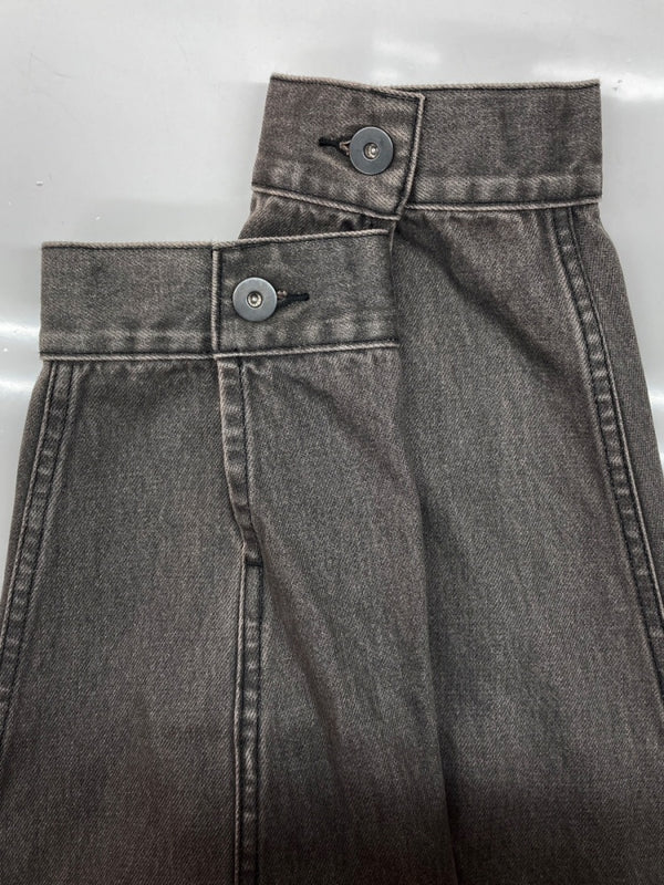 イージー YEEZY SEASON 5 DENIM JACKET デニム ジャケット ワーク オーバーサイズ Gジャン アウター 灰 ジャケット 無地 グレー XLサイズ 104MT-1705