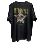 【曜日割引対象外】 ヴィンテージ vintage 90's メタリカ METALLICA PUSHEAD KING NOTHING GIANT Tシャツ ブラック 201MT-3932 VB