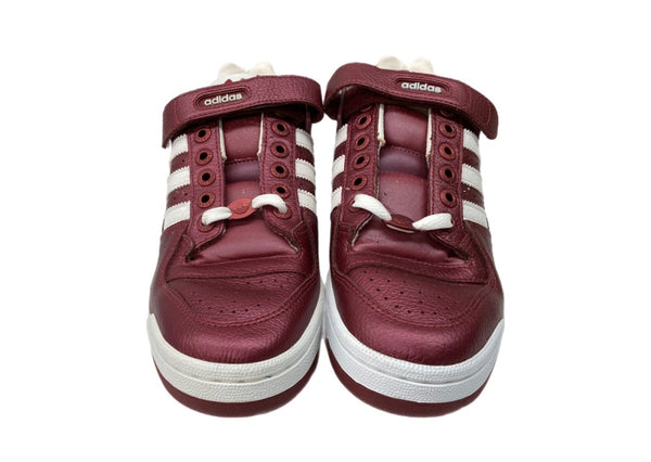 アディダス adidas 01年製 FORUM LO MET 2 フォーラム ロー デッドストック バスケ シューズ 白 赤 672860 メンズ靴 スニーカー レッド 27cm 104S-990