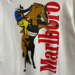 【曜日割引対象外】 US古着 90’s 90s 90年代 マルボロ Marlboro FRUIT OF THE LOOM ポケット Tシャツ ホワイト XLサイズ 201MT-3628 VB