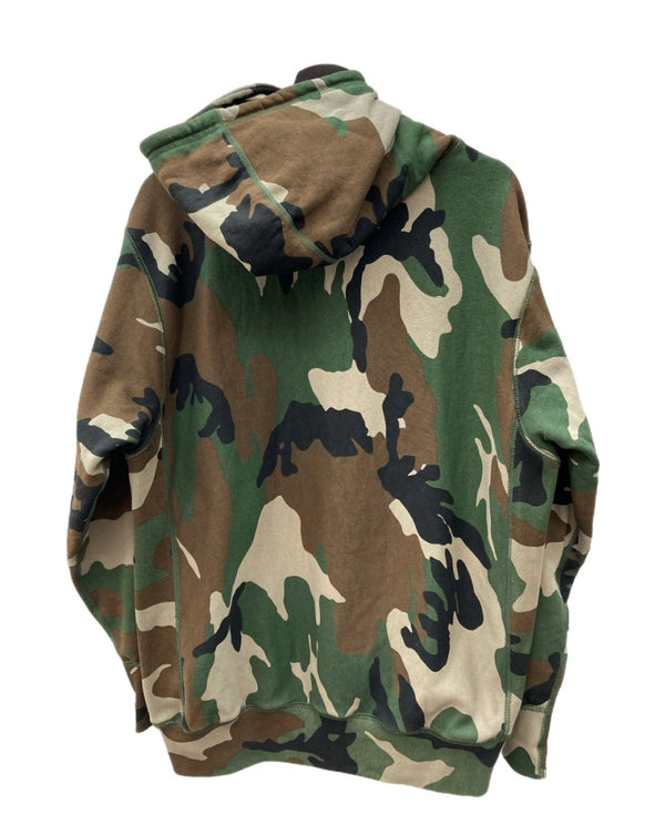 エフティーシー FTC BOX LOGO PULLOVER HOODY ボックス ロゴ プルオーバー フーディ パーカー 迷彩  FTC025SPSW01 パーカ カモフラージュ・迷彩 マルチカラー Lサイズ 104MT-2316