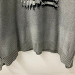 ダイリク DAIRIKU 22AW American Dream Inside-out Knit 星条旗 セーター グレー Fサイズ 201MT-4806
