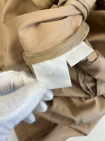 バーバリー Burberry BERBERRY LONDON ノースリーブ トレンチコート ワンピース バーバリーロンドン ノバチェック 茶 FMA08-131 コート ベージュ 40 101LT-182