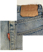 リーバイス Levi's 70's 70年代 501 66 BIGE 移行期 ボタン裏6刻印 不均等V 赤耳 VINTAGE ヴィンテージ デニム ブルー 101MB-631