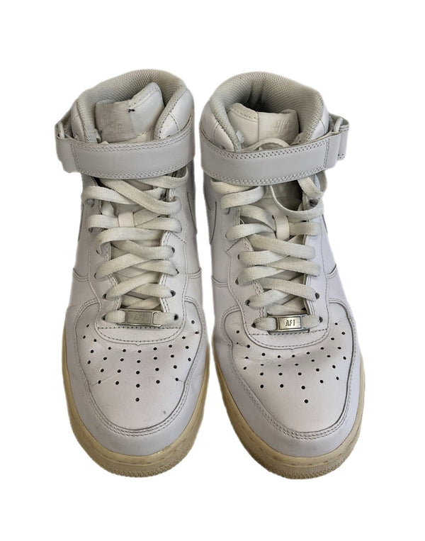 ナイキ NIKE AIR FORCE 1 MID 07 AF1 エアフォース 1 ミッド 07 オールホワイト 315123-111 メンズ靴 スニーカー ホワイト 27cm 101sh-2354