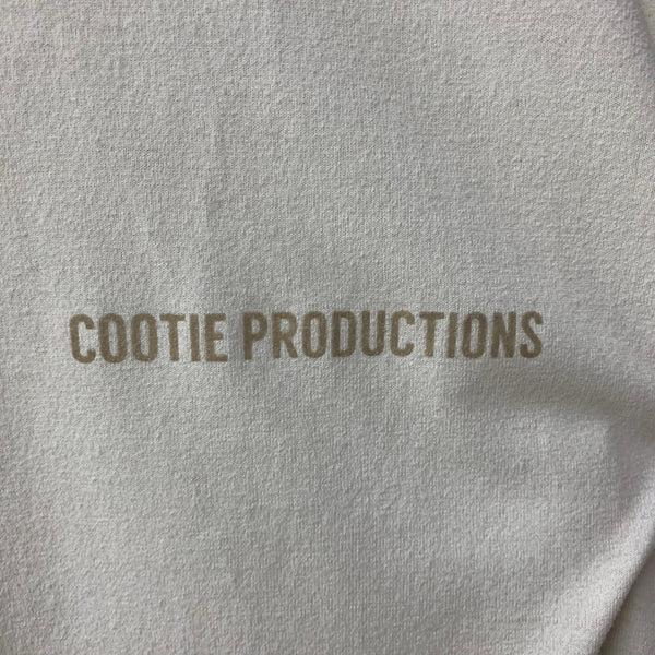 クーティープロダクションズ COOTIE PRODUCTIONS ロンT ホワイト Lサイズ 201MT-4315
