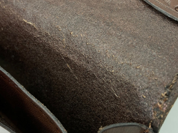 ダブルアールエル RRL TOOLED LEATHER CARD WALLET ツールド レザー カード ウォレット カードケース レザー 茶 財布・ケース クレジットカードケース 総柄 ブラウン 104W-25