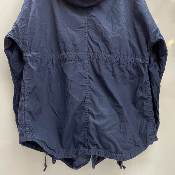 【曜日割引対象外】 キャピタル KAPITAL コットン ビッグフード コットンジャケット パーカ ネイビー Mサイズ 201MT-4410 VB