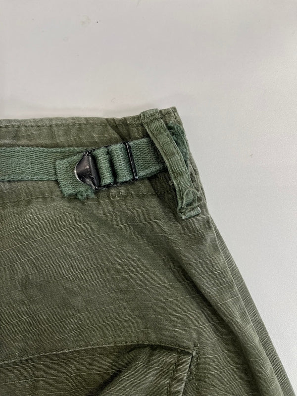 ミリタリー Military ヴィンテージ Vintage ジャングルファティーグ ミリタリーパンツ カーゴパンツ カーキ LONG SMALL 101MB-694