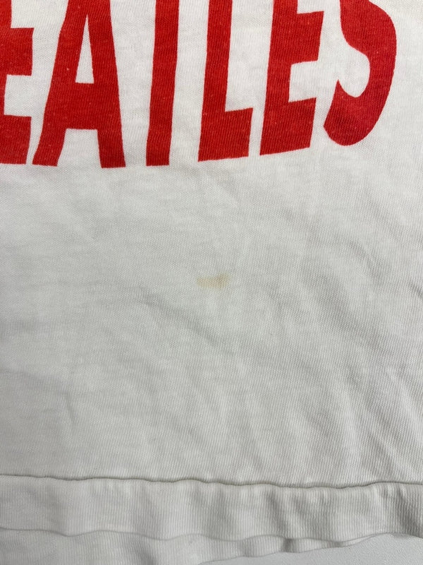 バンド band THE BEATLES ザ・ビートルズ 90s 90's USA製 アメリカ製 プリント  vintage ヴィンテージ Tシャツ ホワイト Lサイズ 101MT-4316