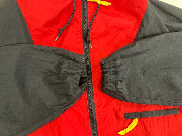 US US古着 90's 90年代 Marlboro マルボロ ナイロンジャケット マウンテンパーカー ヴィンテージ VINTAGE ジャケット レッド Lサイズ 101MT-4180