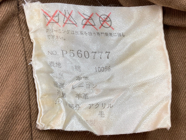 ラルフローレン RalphLauren 90s 90年代 ボアジャケット フライトジャケット ムートン シープスキン 茶 ジャケット 無地 ブラウン Lサイズ 104MT-2238