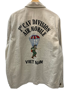 ヒューストン HOUSTON LINEN VIETNAM JACKET PARACHUTE 51244 ジャケット ベージュ XLサイズ 201MT-2964