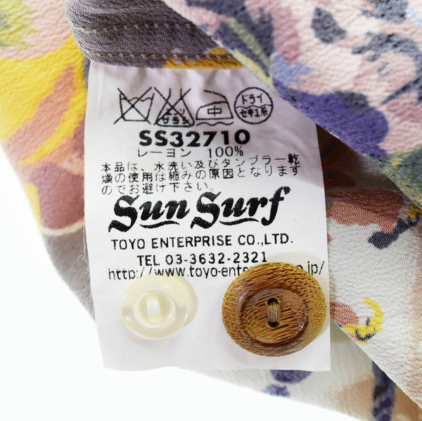 サンサーフ  SUN SURF アロハシャツ ハワイアンシャツ グレー SS32710 半袖シャツ 総柄 グレー Mサイズ 103MT-455