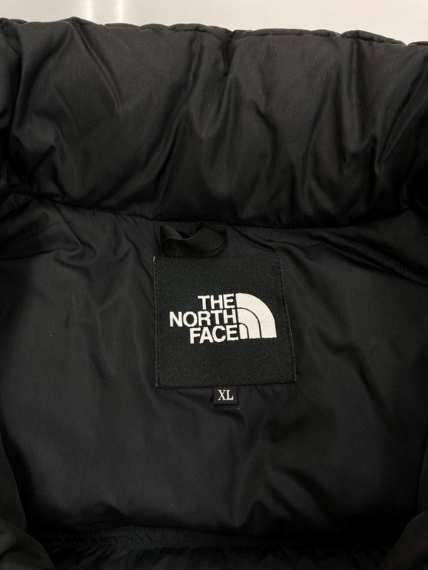 ザノースフェイス THE NORTH FACE NUPTSE JACKET ヌプシ ジャケット ダウン ジップアップ 刺繍 アウトドア アウター 黒 ND91841 ジャケット ロゴ ブラック XLサイズ 104MT-1652