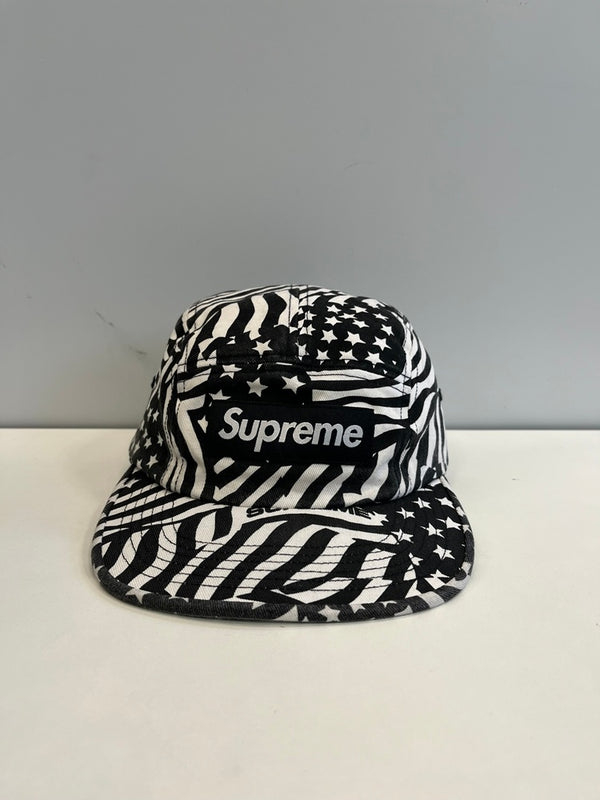 シュプリーム SUPREME 20SS Washed Chino Twill Camp Cap 白 黒 ジェットキャップ 帽子 メンズ帽子 キャップ ブラック 101hat-181
