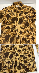 ヴィンテージ vintage 60's 60年代 Canvasback ダックハンターカモ ハンティングジャケット カバーオール ジャケット ベージュ 101MT-5031