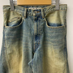 ネヴァーフォーゲット NVRFRGT 3D TWISTED WIDE LEG JEANS NF241P08B デニム ブルー 1サイズ 201MB-1165