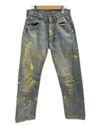 リーバイス Levi's 70's 70年代 501 66 BIGE 移行期 ボタン裏6刻印 不均等V 赤耳 VINTAGE ヴィンテージ デニム ブルー 101MB-631