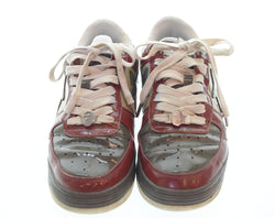 アベイシングエイプ A BATHING APE  BAPE STA ベイプスタ  スニーカー グレー×レッド M191006 メンズ靴 スニーカー グレー 27cm 103S-767