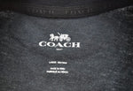コーチ COACH ホースアンド キャリッジテープ 半袖Tシャツ 黒 79496 Tシャツ ブラック Lサイズ 103MT-2667