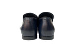 ボッテガヴェネタ BOTTEGA VENETA DRESS SHOES ドレス シューズ フリンジ スエード スリッポン 紺 メンズ靴 ローファー ネイビー サイズ 40 104S-1004