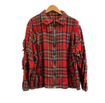 Artificial Eye  70's~80’s 70~80年代 Dリング パラシュートジャケット punk ロンドン UK タータンチェック パンクロック 当時物 VINTAGE ヴィンテージ - ジャケット 101MT-4620