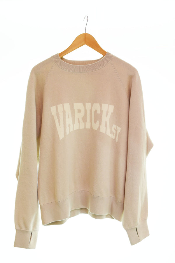 フレームワーク FRAMe WORK ジャガード ロゴ SWEAT ニット 23-080-220-7180 スウェット ベージュ 103LT-110