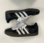 アディダス adidas originals CLOUD WHITE SAMBA LT LONG TONGUES サンバ LT 黒白  JI3200 メンズ靴 スニーカー ブラック 26cm 101sh-2325