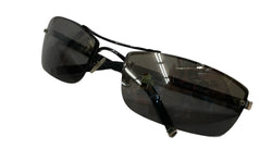 クロムハーツ CHROME HEARTS AMPED BLACK レザーフレーム MADE IN FRANCE 黒 眼鏡・サングラス サングラス 無地 ブラック 101goods-110