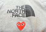 プレイ コムデギャルソン PLAY COMME des GARCONS THE NORTH FACE スウェット プルオーバー パーカ グレー AE-T204 パーカ グレー LLサイズ 103MT-2178