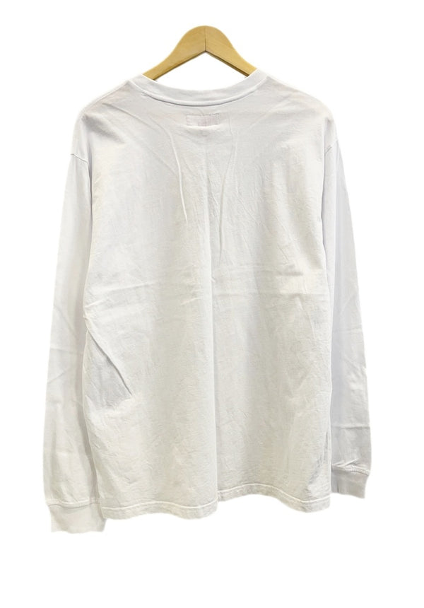 シュプリーム SUPREME SMALL BOXLOGO スモール ボックスロゴ 長袖カットソー 白 ロンT 101MT-5121