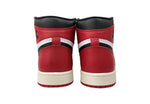 ナイキ NIKE 24年製 AIR JORDAN 1 RETRO HIGH OG BLACK TOE REIMAGINED エア ジョーダン レトロ ハイ ブラック トゥ リイマジンド AJ1 つま黒 白 赤 黒 DZ5485-106 メンズ靴 スニーカー ブラック 27.5cm 104S-717