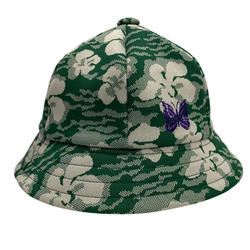 【中古】ニードルス Needles 22SS Bermuda Hat バケットハット KP046 帽子 メンズ帽子 ハット グリーン Lサイズ 201goods-786