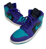 ジョーダン JORDAN NIKE WMNS AIR JORDAN 1 MID ナイキ ウィメンズ エア ジョーダン 1 ミッド 紫 緑 BQ6472-502 メンズ靴 スニーカー マルチカラー 29cm 101sh-2100