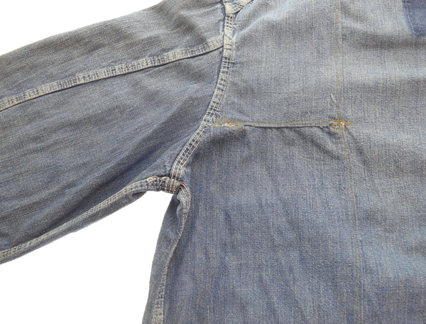 ヴィンテージ Vintage 30s 40s Prisoner Jacket  30's 40's プリズナージャケット 大戦 デニムカバーオール ジャケット ブルー 103MT-2501