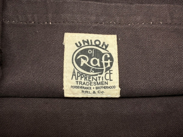 ダブルアールエル RRL UNION of Craft 2Way TOTE BAG トート バッグ マーケット キャンバス イーグル 加工 かばん 灰 バッグ メンズバッグ ショルダーバッグ・メッセンジャーバッグ ロゴ グレー 104B-90