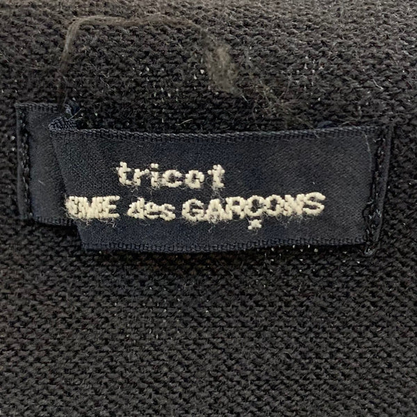 トリコ コムデギャルソン tricot COMME des GARCONS カーディガン TT-040280 カーディガン 無地 ブラック 201LT-281