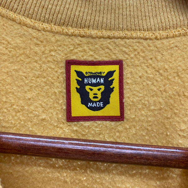 【曜日割引対象外】　ヒューマンメイド HUMAN MADE PEANUTS Sweatshirt スウェット 黄色 Sサイズ 201MT-3459 VB