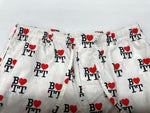 ボット BoTT ユニセックス LOVE BOTT Pajama パジャマパンツ アイラブ I♡NY オマージュ ロゴ プリント トレンド Y2K WHITE ホワイト系 白 231BoTT08 ボトムスその他 総柄 ホワイト Lサイズ 104LB-47