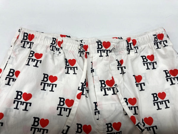 ボット BoTT ユニセックス LOVE BOTT Pajama パジャマパンツ アイラブ I♡NY オマージュ ロゴ プリント トレンド Y2K WHITE ホワイト系 白 231BoTT08 ボトムスその他 総柄 ホワイト Lサイズ 104LB-47