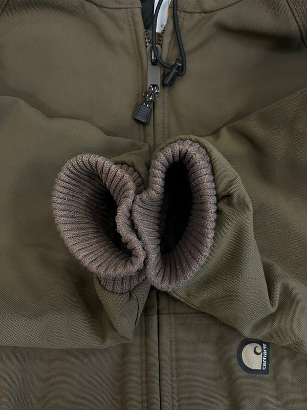 カーハート Carhartt キルト裏地 アクティブジャケット vintage ヴィンテージ カーキ J59TMB 2XL ジャケット ブラウン 3Lサイズ 101MT-5093