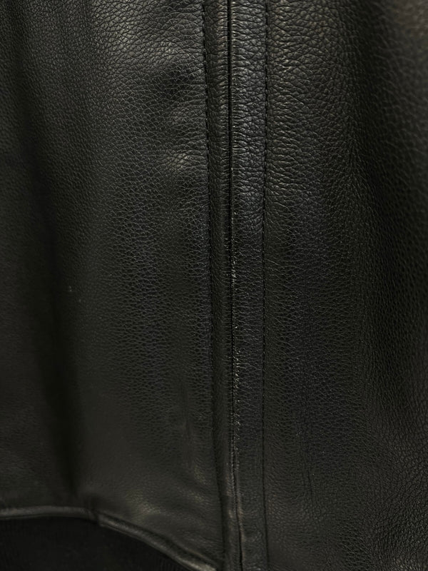 クシタニ KUSHITANI RACING SPEC レーシングスペック 本革 レザージャケット 刺繍 ワッペン ロゴ バイク バイカー KU-298 ジャケット ブラック Lサイズ 101MT-5387