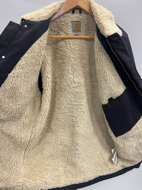 カーハート Carhartt WIP ダブリューアイピー PHOENIX COAT ボアジャケット ジャケット ネイビー Mサイズ 101MT-4965