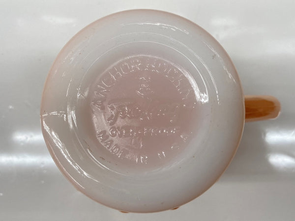 ファイアーキング Fire-King 60s 70s KIMBERLY Mug Peach Luster キンバリー マグ ダイヤ USA製 耐熱 マグカップ その他 総柄 オレンジ 104Z-20