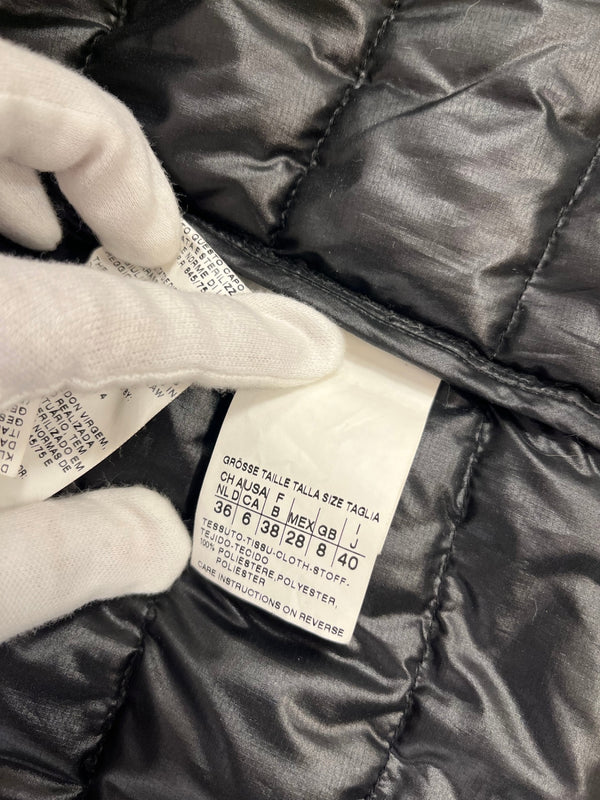 マックスマーラ Max Mara WEEKEND LINE ダウンベスト 黒 ベスト ブラック サイズ40 101LT-266