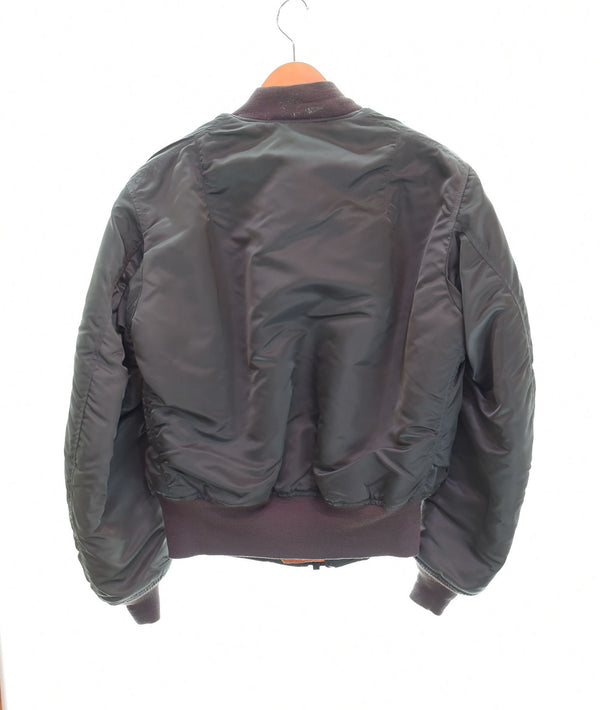 アルファ インダストリーズ ALPHA INDUSTRIES MA-1 フライト ジャケット 1968年 忠実復刻 モデル SCOVILL ZIP スコービル ジップ  8415-818-7352 ジャケット カーキ Mサイズ 103MT-2295