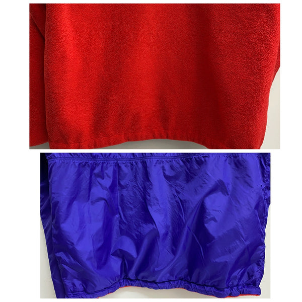 【曜日割引対象外】 パタゴニア PATAGONIA 80's グリゼード プルオーバー リバーシブル 29351 F9 ジャケット パープル Mサイズ 201MT-4636 VB