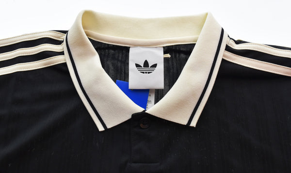 アディダス adidas adidas Originals × Oasis Live '25 Football Shirt 日本限定 ゲーム シャツ ポロシャツ ツアー ジャカード ジャージ ブラック LLサイズ 103MT-3525