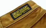 アイアンハート IRON HEART  ヘビーダック地 ダブルニー ロガージーンズ 茶 ボトムスその他 ブラウン 38 103MB-221